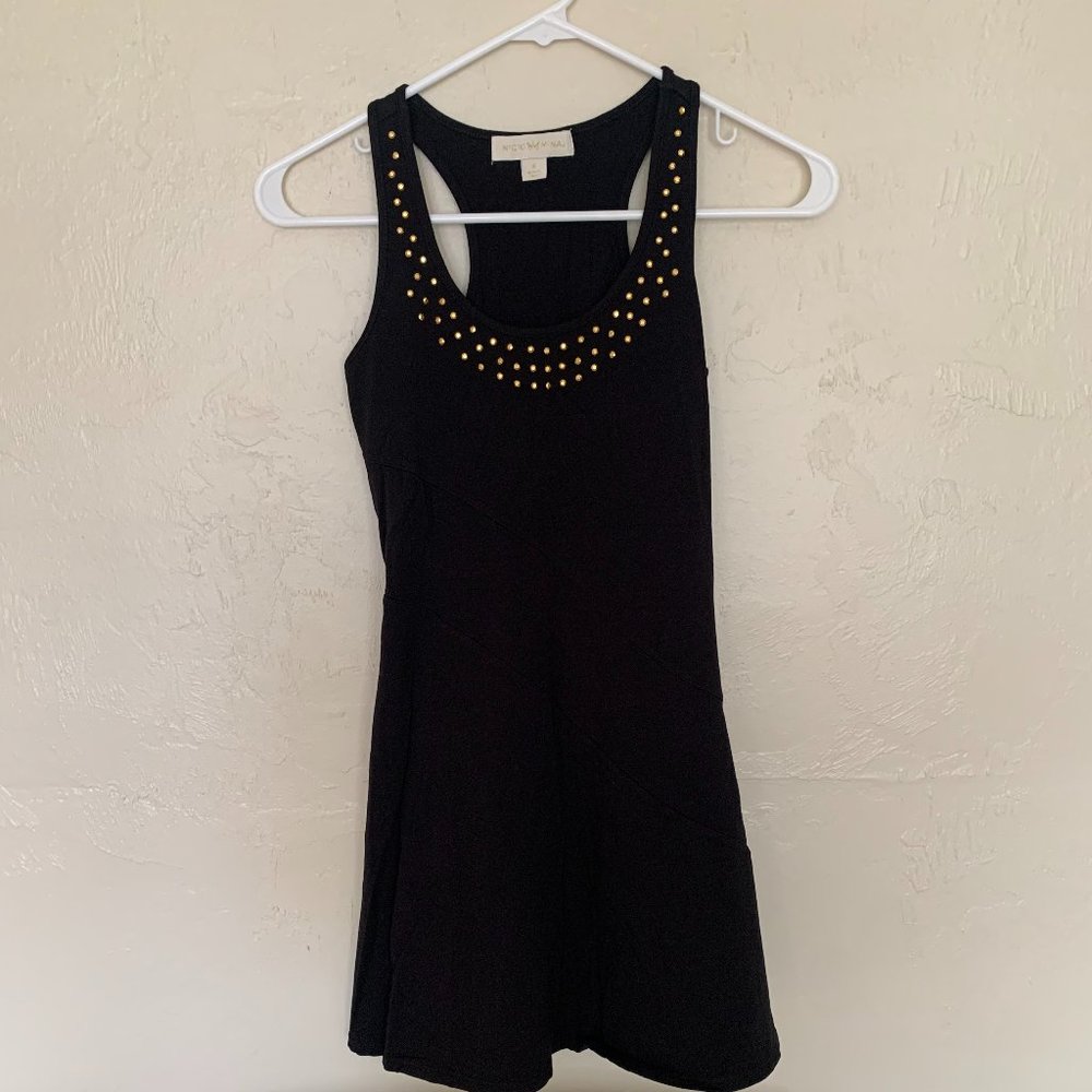 NICKI MINAJ BLACK STUDDED DRESS New W/O Tags Size S